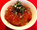 特売マグロで☆まろやか漬け丼作り方6写真