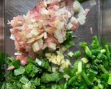 そうめんアレンジ・肉味噌そうめん作り方1写真
