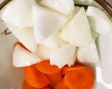 煮崩れしにくい鯖と野菜の味噌煮作り方3写真