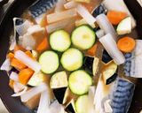 煮崩れしにくい鯖と野菜の味噌煮作り方11写真