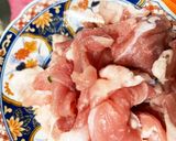 レンジでざる麺の具作り方1写真