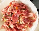 レンジでざる麺の具作り方4写真
