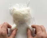 キャラ弁☆リンゴを持ったキティちゃん♪作り方1写真