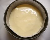 簡単！とろけるスフレチーズケーキ☆粉不要作り方5写真
