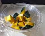 ごろっとカボチャのツナマスサラダ作り方1写真