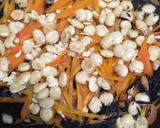 ひじきと打ち豆の”田舎風”炊き込みご飯作り方4写真