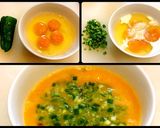 ピーマン入り卵焼き *☻*作り方1写真
