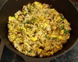 ヘルシー！高菜の炒飯風混ぜご飯！作り方5写真