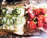 しらすトースト&トマトトースト作り方2写真