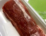 豚ヒレ肉のお好み焼き風仕上げ♪作り方1写真
