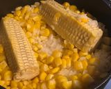 コーンと枝豆の☆バター醤油炊き込みご飯作り方5写真