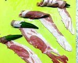 レンジで簡単、オクラの豚肉巻き蒸し作り方3写真
