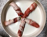 レンジで簡単、オクラの豚肉巻き蒸し作り方4写真