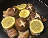 鶏肉と椎茸のレモンワイン蒸し☆作り方3写真