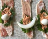ピリ辛が旨❗️卵の青じそ豚ロース巻フライ作り方3写真