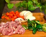 胡麻油香る酢鶏作り方1写真