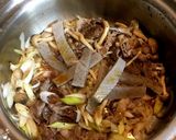 牛肉のスパイシーすき焼き作り方6写真