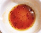 パクチーと卵のスイートチリソースサラダ♡作り方1写真