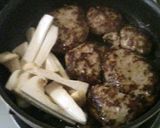 簡単！リメイク　煮込みハンバーグ作り方4写真