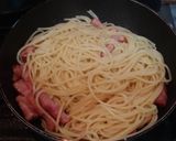 カルボナーラ☆生クリーム不使用作り方4写真