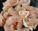 鶏むね肉と韓国産唐辛子の生姜焼き作り方3写真