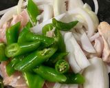 鶏むね肉と韓国産唐辛子の生姜焼き作り方4写真