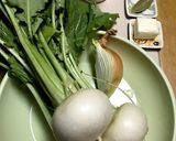 蕪のポタージュ作り方1写真