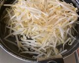 ラーメン屋さんのピリ辛もやし作り方1写真