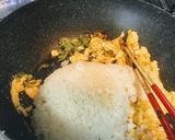 誰でもパラッと出来る紅生姜とおかかの炒飯作り方6写真