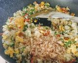 誰でもパラッと出来る紅生姜とおかかの炒飯作り方10写真