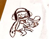 キャラケーキ☆スプラトゥーン★作り方8写真