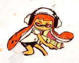 キャラケーキ☆スプラトゥーン★作り方9写真