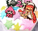 キャラケーキ☆スプラトゥーン★作り方11写真