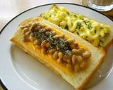 順番逆じゃない？！納豆チーズトースト✴️作り方6写真