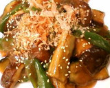 茄子とピーマンのあっさり和風あんかけ作り方5写真