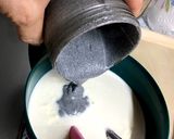 黒ごまミルクプリン作り方8写真