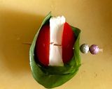 お弁当に♪ミニトマとクリチのカプレーゼ風作り方3写真
