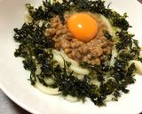 納豆うどん作り方2写真