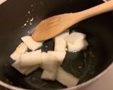 長芋とベーコンのバター醤油炒め作り方3写真