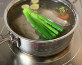 豚ばら肉で【雲白肉（ウンパイロウ）】作り方3写真