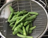 パプリカといんげんのきんぴら作り方1写真