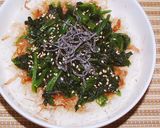 ホウレン草の猫飯（ねこまんま）作り方5写真