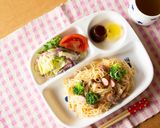 初めてクッキング☆クリームスパ風ビーフン作り方5写真