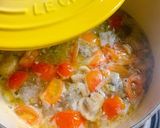 ひよこ豆とアボカドのスープ作り方7写真