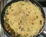嵐相葉☆乾燥枝豆でペペロンチーノパスタ作り方17写真