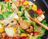 豚ヒレ肉とレタスのオイスターソース炒め作り方10写真