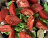 豚肉入りラタトゥイユ(QC無水鍋使用)作り方1写真