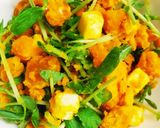 豆苗とカボチャの6ｐチーズサラダ作り方4写真