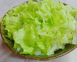 レタスたっぷり麻婆風肉味噌 丼作り方4写真