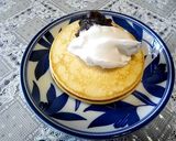 米粉パンケーキ ホイップクリームと粒あん作り方4写真